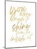 Made To Shine-Jennifer McCully-Mounted Art Print