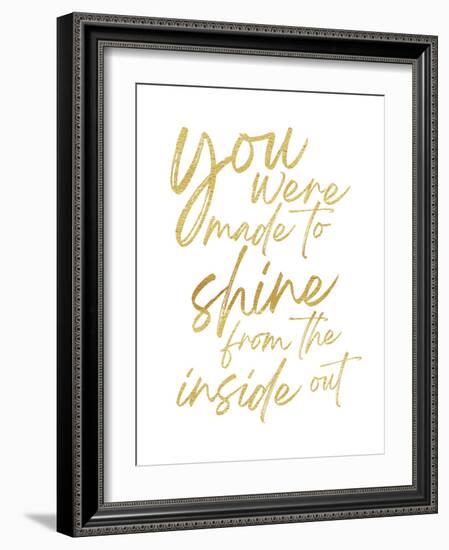 Made To Shine-Jennifer McCully-Framed Art Print