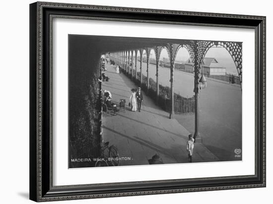 Madeira Walk, Brighton-null-Framed Photographic Print