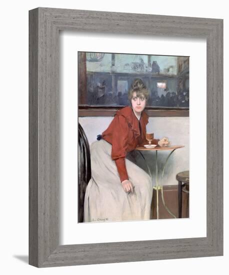 Madeleine, 1892-Ramon Casas-Framed Giclee Print