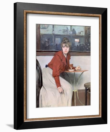 Madeleine, 1892-Ramon Casas-Framed Giclee Print