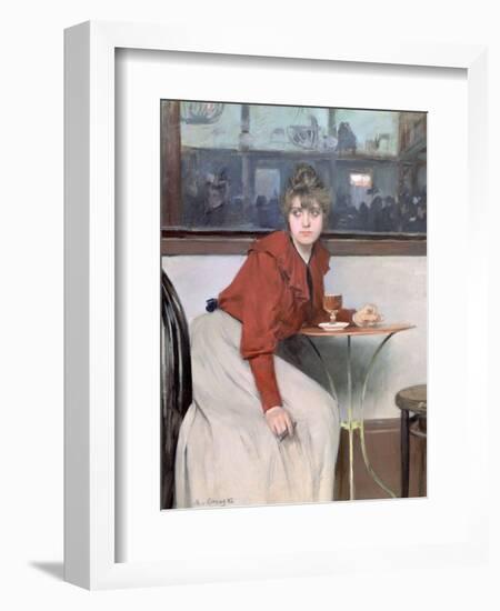 Madeleine, 1892-Ramon Casas-Framed Giclee Print