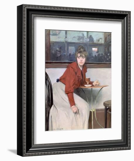 Madeleine, 1892-Ramon Casas-Framed Giclee Print