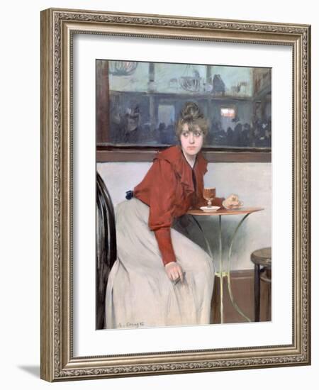 Madeleine, 1892-Ramon Casas-Framed Giclee Print