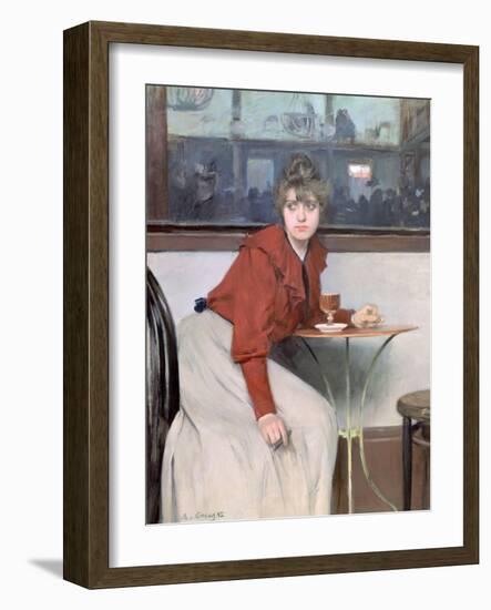 Madeleine, 1892-Ramon Casas-Framed Giclee Print