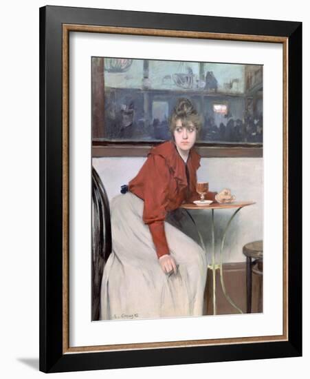 Madeleine, 1892-Ramon Casas-Framed Giclee Print