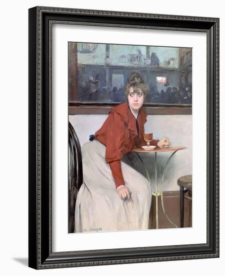 Madeleine, 1892-Ramon Casas-Framed Giclee Print