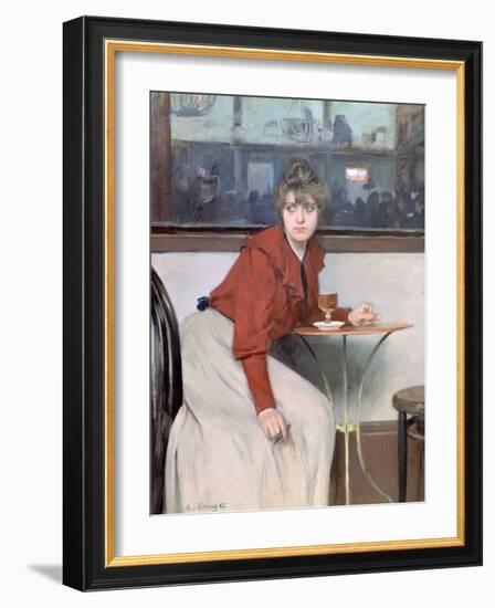 Madeleine, 1892-Ramon Casas-Framed Giclee Print