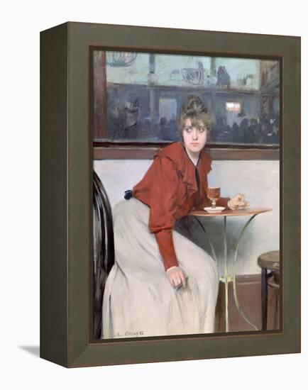 Madeleine, 1892-Ramon Casas-Framed Premier Image Canvas