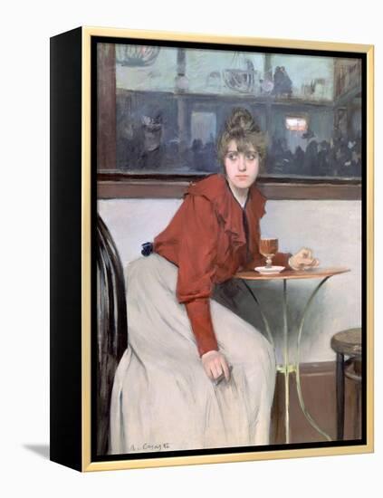 Madeleine, 1892-Ramon Casas-Framed Premier Image Canvas