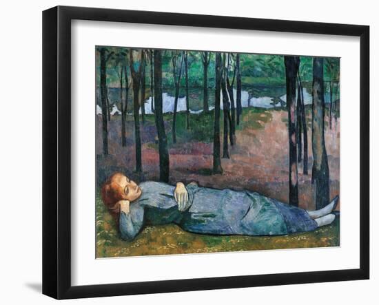 Madeleine in the Bois d'Amour-Emile Bernard-Framed Art Print