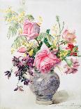 Vase of Roses, C1865-1928-Madeleine Jeanne Lemaire-Giclee Print