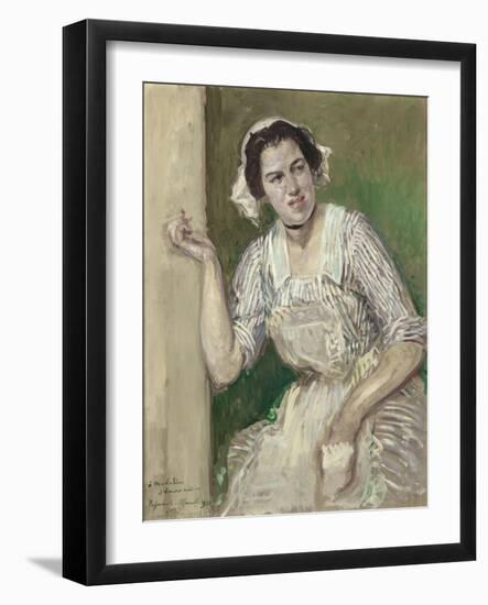 Madeleine Pissard en Roxane-Jacques-emile Blanche-Framed Giclee Print