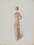 Robe corail brodée-Madeleine Vionnet-Giclee Print