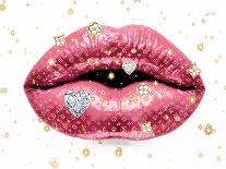 Luxury Lips Pink-Madeline Blake-Art Print