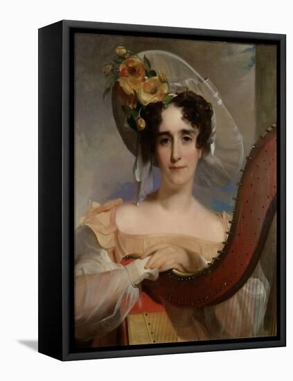 Mademoiselle Ade Sigoigne, 1829-Thomas Sully-Framed Premier Image Canvas