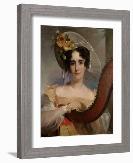 Mademoiselle Ade Sigoigne, 1829-Thomas Sully-Framed Giclee Print