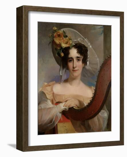 Mademoiselle Ade Sigoigne, 1829-Thomas Sully-Framed Giclee Print