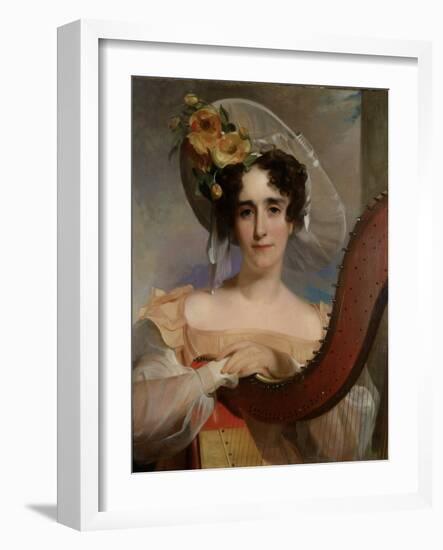 Mademoiselle Ade Sigoigne, 1829-Thomas Sully-Framed Giclee Print