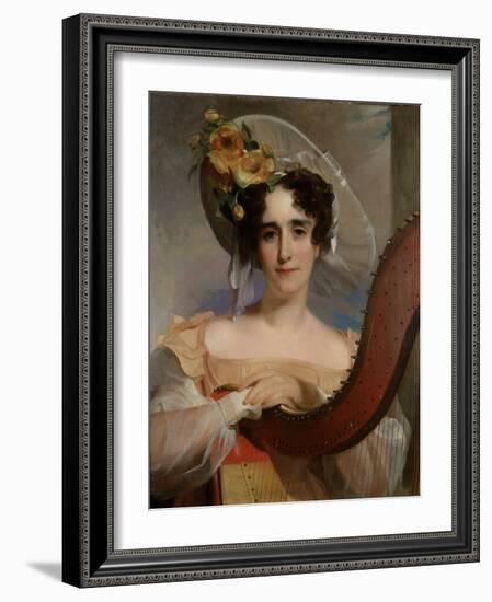 Mademoiselle Ade Sigoigne, 1829-Thomas Sully-Framed Giclee Print