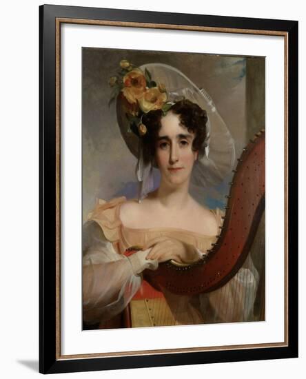 Mademoiselle Ade Sigoigne, 1829-Thomas Sully-Framed Giclee Print