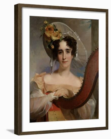 Mademoiselle Ade Sigoigne, 1829-Thomas Sully-Framed Giclee Print