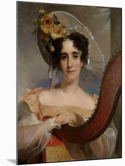 Mademoiselle Ade Sigoigne, 1829-Thomas Sully-Mounted Giclee Print