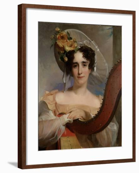 Mademoiselle Ade Sigoigne, 1829-Thomas Sully-Framed Giclee Print