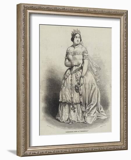 Mademoiselle Alboni as Cenerentola-Charles Baugniet-Framed Giclee Print