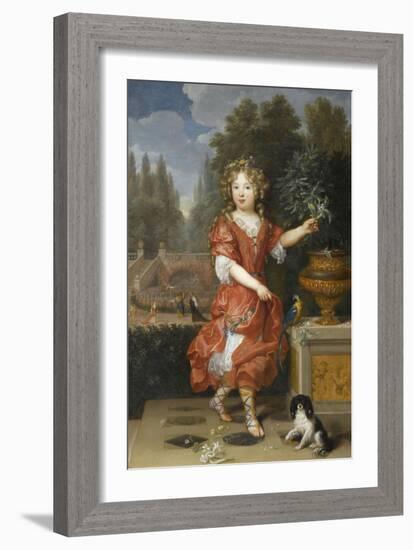 Mademoiselle de Blois-Pierre Mignard-Framed Giclee Print