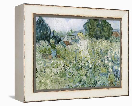 Mademoiselle Gachet in Her Garden at Auvers-Sur-Oise, c.1890-Vincent van Gogh-Framed Premier Image Canvas