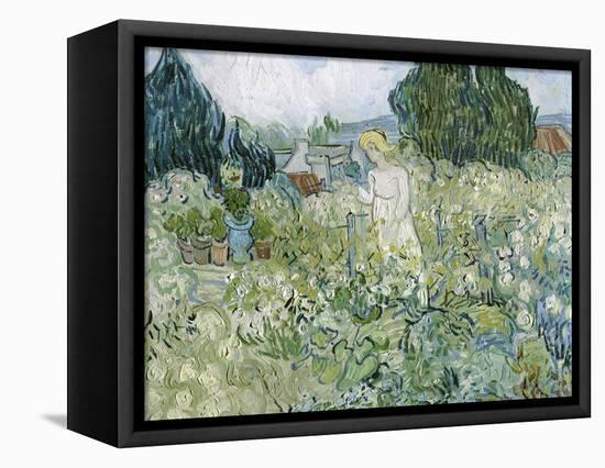 Mademoiselle Gachet in Her Garden at Auvers-Sur-Oise, c.1890-Vincent van Gogh-Framed Premier Image Canvas