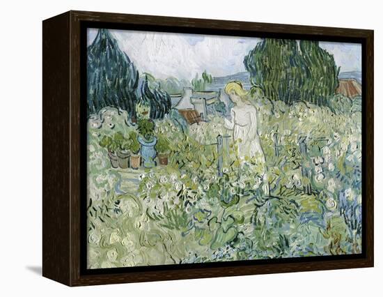 Mademoiselle Gachet in Her Garden at Auvers-Sur-Oise, c.1890-Vincent van Gogh-Framed Premier Image Canvas