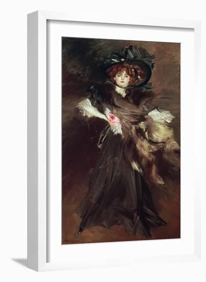 Mademoiselle Lanthelme, 1907-Giovanni Boldini-Framed Giclee Print