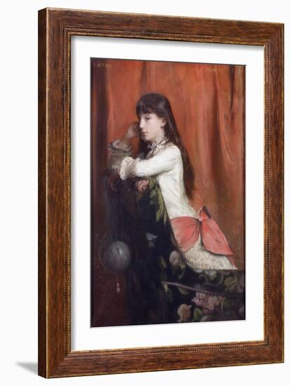 Mademoiselle Lia Levy, 1882-Emile Levy-Framed Giclee Print