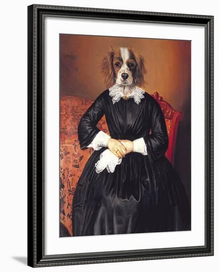 Mademoiselle-Thierry Poncelet-Framed Giclee Print