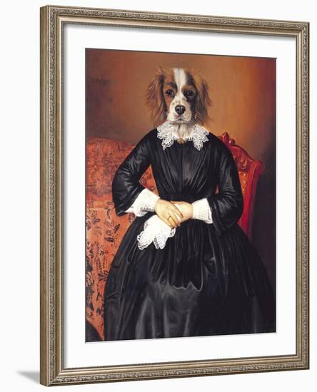 Mademoiselle-Thierry Poncelet-Framed Giclee Print