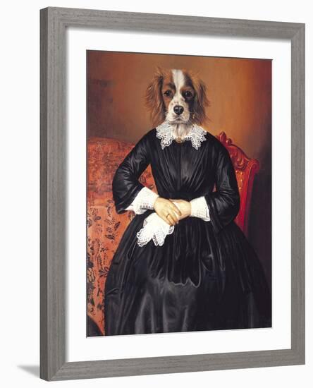 Mademoiselle-Thierry Poncelet-Framed Giclee Print