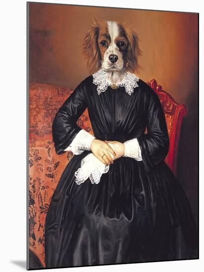 Mademoiselle-Thierry Poncelet-Mounted Giclee Print