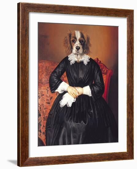 Mademoiselle-Thierry Poncelet-Framed Giclee Print