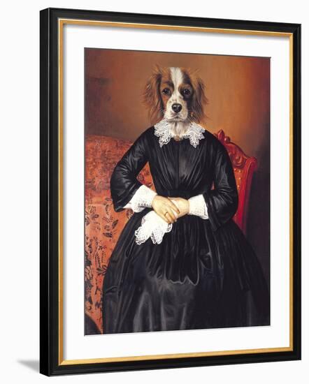 Mademoiselle-Thierry Poncelet-Framed Giclee Print