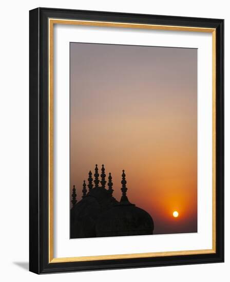 Madhavendra Palace at Sunset, Jaipur, Rajasthan, India-Keren Su-Framed Photographic Print