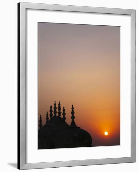 Madhavendra Palace at Sunset, Jaipur, Rajasthan, India-Keren Su-Framed Photographic Print