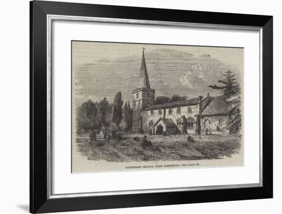 Madingley Church, Near Cambridge-null-Framed Giclee Print
