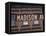 Madison Avenue Street Sign, Upper East Side, Manhattan, New York City, New York, USA-Amanda Hall-Framed Premier Image Canvas