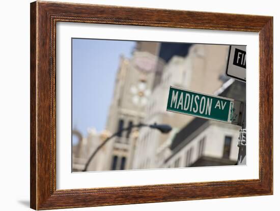 Madison Avenue-null-Framed Photographic Print