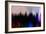 Madison Downtown Skyline-NaxArt-Framed Art Print