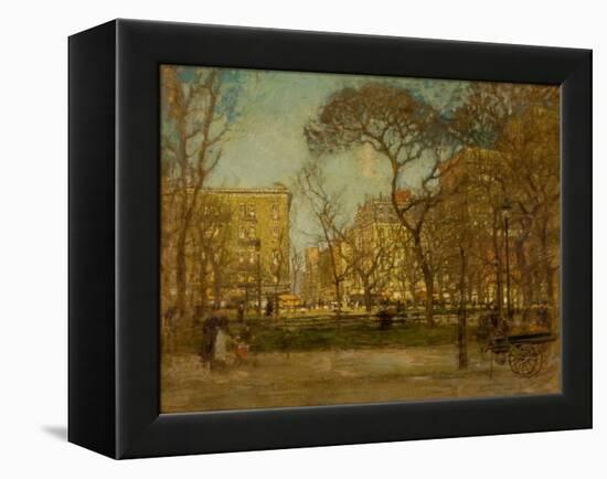 Madison Square, C.1905 (Oil on Canvas)-Paul Cornoyer-Framed Premier Image Canvas