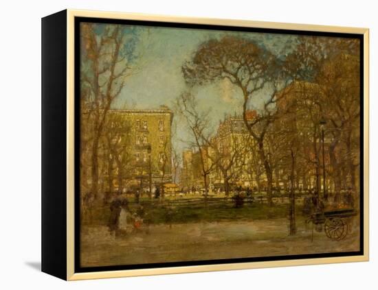 Madison Square, C.1905 (Oil on Canvas)-Paul Cornoyer-Framed Premier Image Canvas