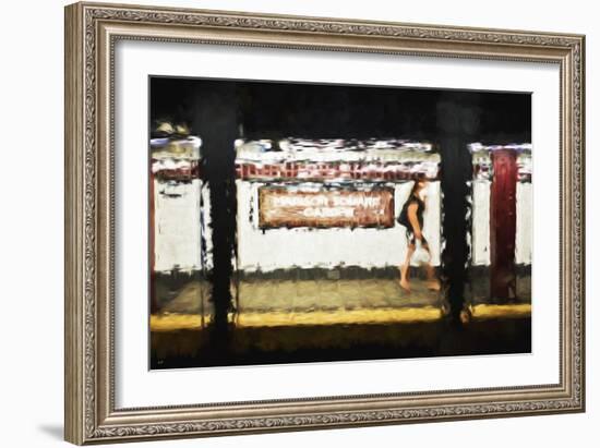 Madison Square Garden - In the Style of Oil Painting-Philippe Hugonnard-Framed Giclee Print